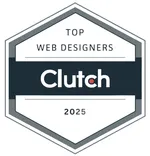 Clutch Top Web Designers 2025 Award