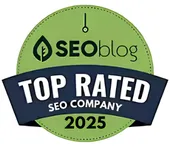 SEOblog Top SEO Company 2025 badge