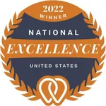 UpCity National Excellence Award 2022 badge
