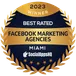 Best Facebook Marketing Agency in Miami badge