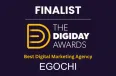 The Digiday Awards Finalist Badge