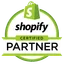 Shopify Certified Partner badge
