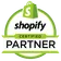 Shopify and BigCommerce Partner badge