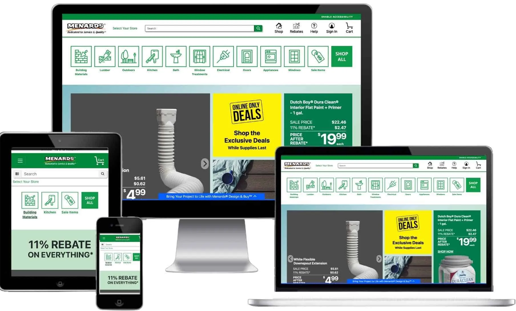Menards SEO case study