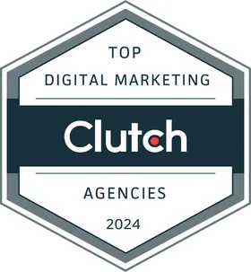 Top Digital Marketing Agency by Clutch 2024