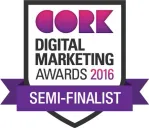 Cork Digital Marketing Awards Semi-Finalist 2016 award badge