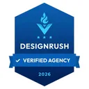 DesignRush Verified Agency 2026 award badge