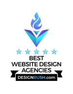 DesignRush Best Website Design Agencies badge
