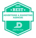 Digital.com Best Advertising and Marketing Agencies 2020 award badge
