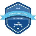 ITFirms Top Digital Marketing Companies 2023 award badge