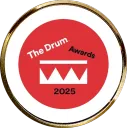 The Drum Awards 2025 award badge