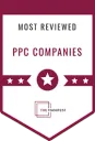 The Manifest Most Reviewed PPC Companies 2021 award badge