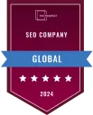 The Manifest Top SEO Company 2024 award badge