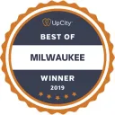 UpCity Best of Milwaukee Winner 2019 award badge