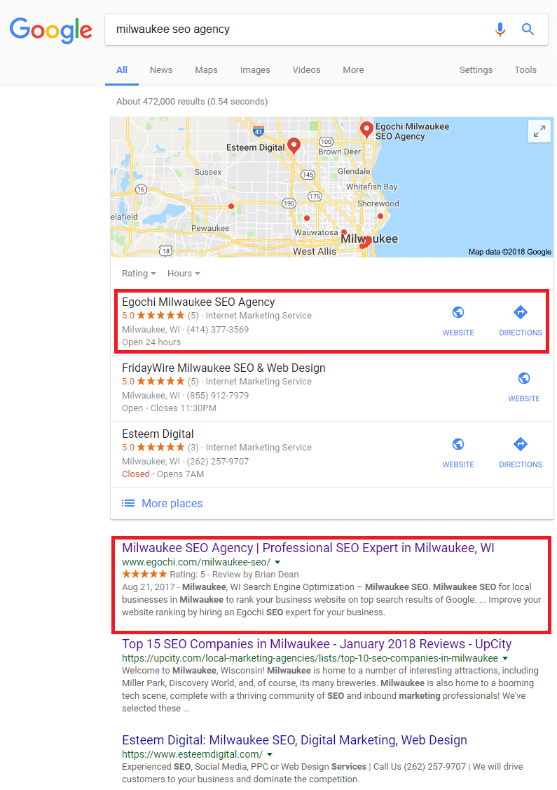 Wisconsin SEO