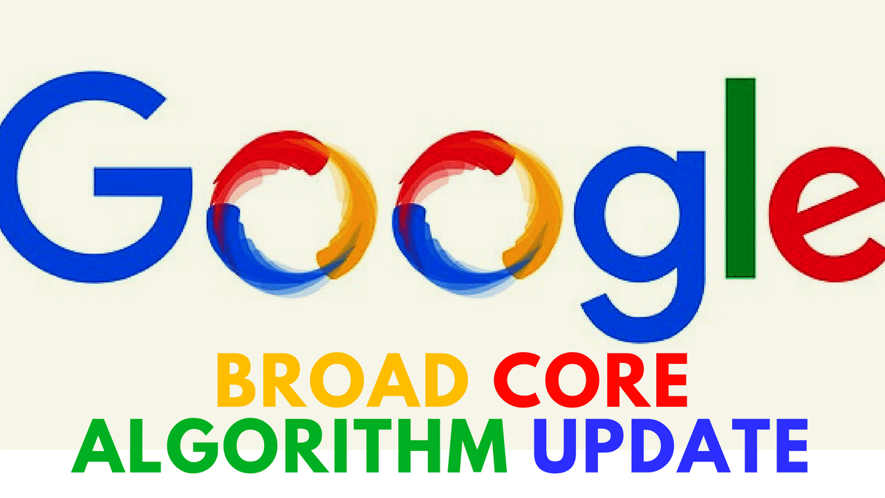 Google Broad Core Algorithm Update