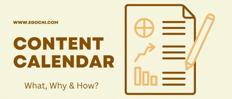 content calendar