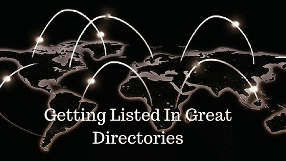 Getting Listed In Great Web Directories