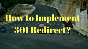 How to Implement 301 Redirect_