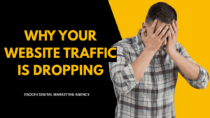 why traffic dropped