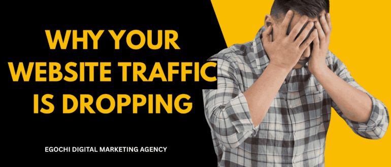 why traffic dropped