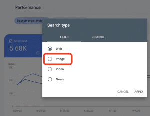 screenshot-showing-how to view-website-image-performance-in-google-search-console