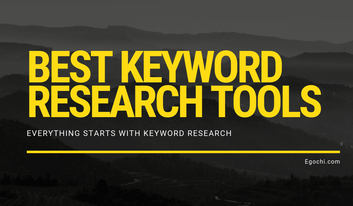 Keyword Research Tools