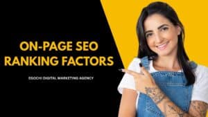 On-Page SEO Ranking Factors