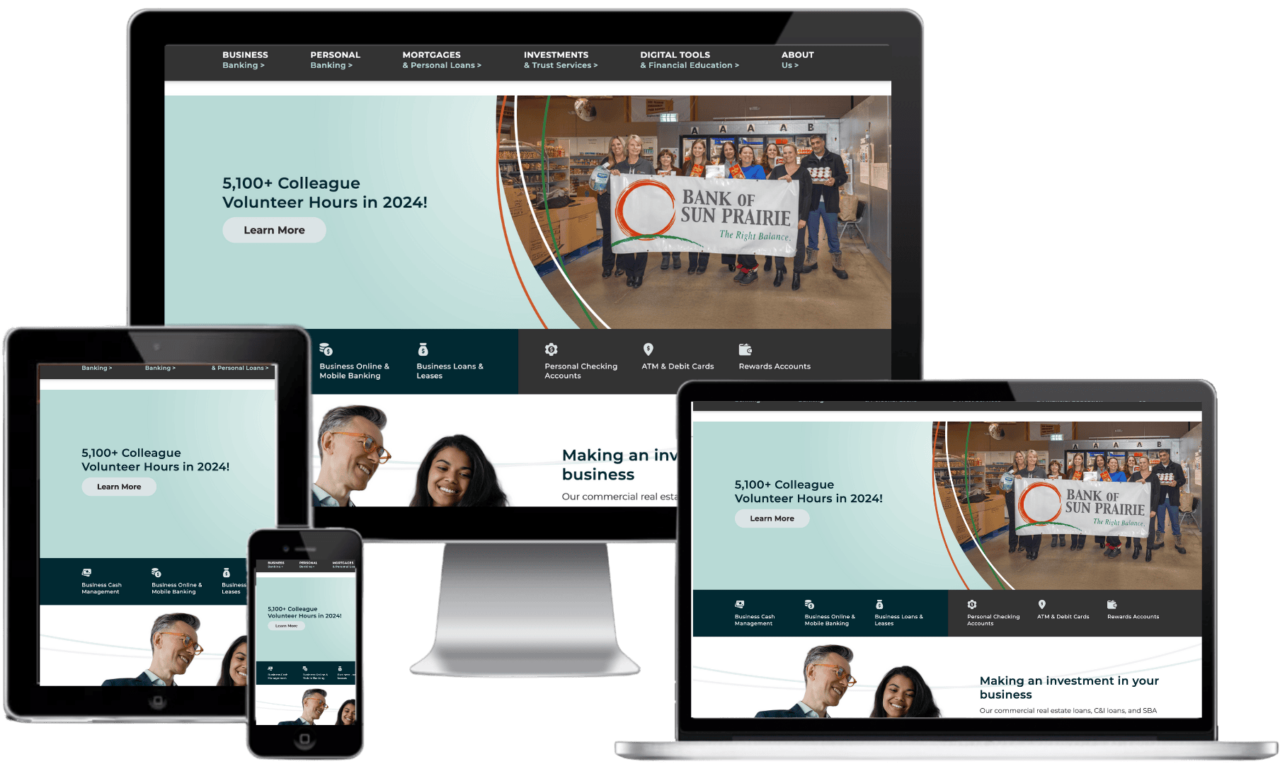 Bank of Sun Prairie case study image