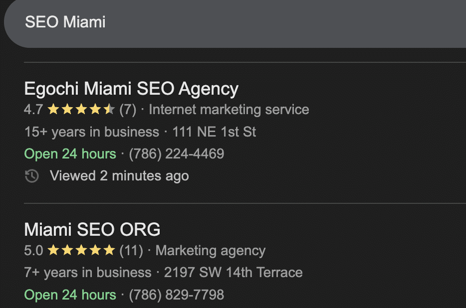 Google Maps Rank 1