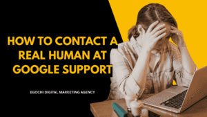 Business owner trying to contact a real human at Google Support for help with their Google Business Profile